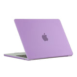 MacBook Air 13" M5/M4/M3/M2 (2026-2022) Matt Plast Deksel – Lilla