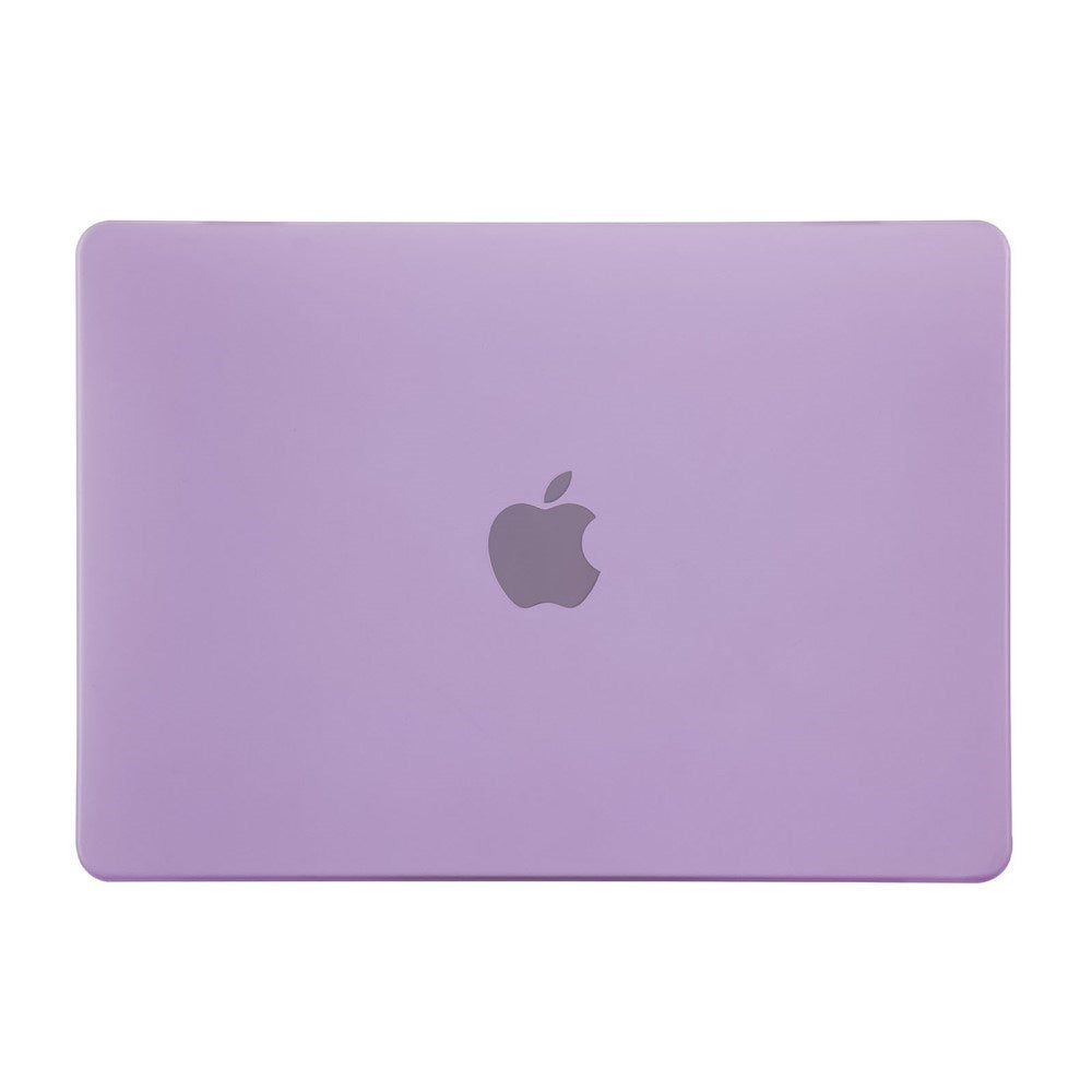 MacBook Air 13" M5/M4/M3/M2 (2026-2022) Matt Plast Deksel – Lilla