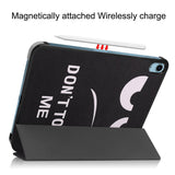 iPad 11" (2025) / iPad 10.9" (2024/2022) Tri-Fold Flip Deksel I Skinn - "Don't Touch Me"