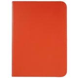 EIDERWOOD iPad 11" (2025) / iPad 10.9" (2024/2022) Klassisk Skinn Deksel m. 360⁰ Stativfunksjon - Oransje