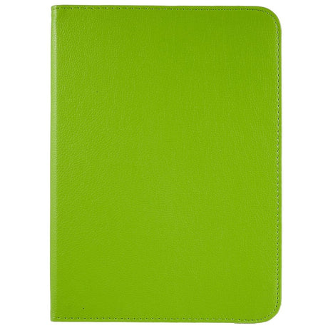 EIDERWOOD iPad 11" (2025) / iPad 10.9" (2024/2022) Klassisk Skinn Deksel m. 360⁰ Stativfunksjon - Grønn