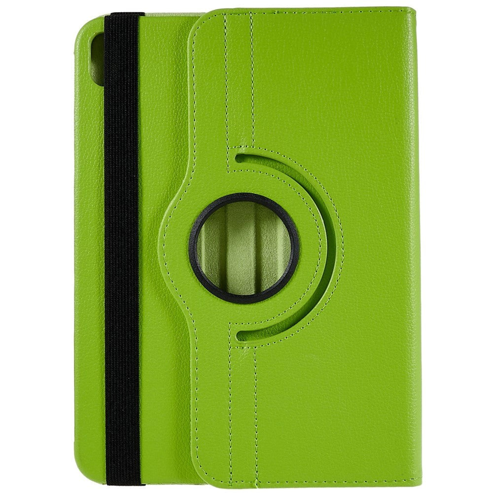 EIDERWOOD iPad 11" (2025) / iPad 10.9" (2024/2022) Klassisk Skinn Deksel m. 360⁰ Stativfunksjon - Grønn