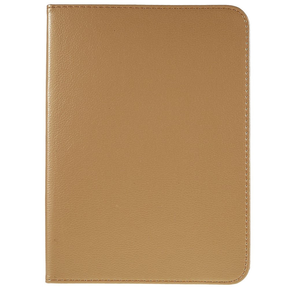 EIDERWOOD iPad 11" (2025) / iPad 10.9" (2024/2022) Klassisk Skinn Deksel m. 360⁰ Stativfunksjon - Khaki