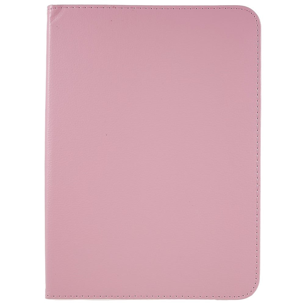 EIDERWOOD iPad 11" (2025) / iPad 10.9" (2024/2022) Klassisk Skinn Deksel m. 360⁰ Stativfunksjon - Rosa
