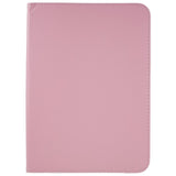 EIDERWOOD iPad 11" (2025) / iPad 10.9" (2024/2022) Klassisk Skinn Deksel m. 360⁰ Stativfunksjon - Rosa