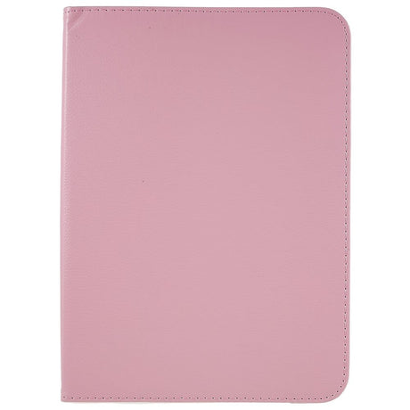 EIDERWOOD iPad 11" (2025) / iPad 10.9" (2024/2022) Klassisk Skinn Deksel m. 360⁰ Stativfunksjon - Rosa