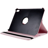EIDERWOOD iPad 11" (2025) / iPad 10.9" (2024/2022) Klassisk Skinn Deksel m. 360⁰ Stativfunksjon - Rosa