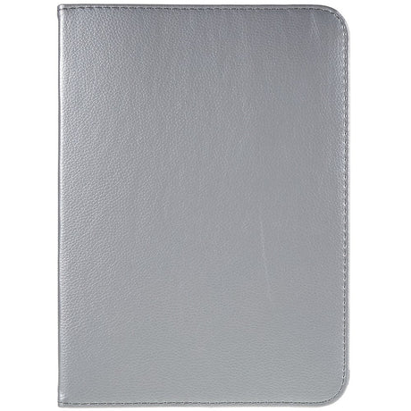 EIDERWOOD iPad 11" (2025) / iPad 10.9" (2024/2022) Klassisk Skinn Deksel m. 360⁰ Stativfunksjon - Sølv