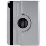EIDERWOOD iPad 11" (2025) / iPad 10.9" (2024/2022) Klassisk Skinn Deksel m. 360⁰ Stativfunksjon - Sølv