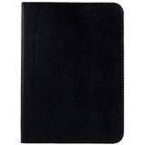 EIDERWOOD iPad 11" (2025) / iPad 10.9" (2024/2022) Klassisk Skinn Deksel m. 360⁰ Stativfunksjon - Svart