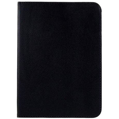 EIDERWOOD iPad 11" (2025) / iPad 10.9" (2024/2022) Klassisk Skinn Deksel m. 360⁰ Stativfunksjon - Svart