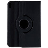EIDERWOOD iPad 11" (2025) / iPad 10.9" (2024/2022) Klassisk Skinn Deksel m. 360⁰ Stativfunksjon - Svart