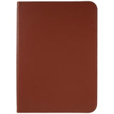 EIDERWOOD iPad 11" (2025) / iPad 10.9" (2024/2022) Klassisk Skinn Deksel m. 360⁰ Stativfunksjon - Brun
