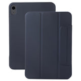 EIDERWOOD iPad 11" (2025) / iPad 10.9" (2024/2022) Magnetisk Tri-Fold Flip Deksel - Mørke Blå