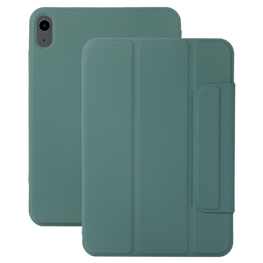 EIDERWOOD iPad 11" (2025) / iPad 10.9" (2024/2022) Magnetisk Tri-Fold Flip Deksel - Grønn