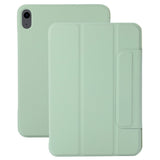 EIDERWOOD iPad 11" (2025) / iPad 10.9" (2024/2022) Magnetisk Tri-Fold Flip Deksel - Lysegrønn