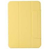 EIDERWOOD iPad 11" (2025) / iPad 10.9" (2024/2022) Magnetisk Tri-Fold Flip Deksel - Gul