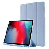 EIDERWOOD iPad Pro 11" (2022 / 2021 / 2020 / 2018) Tri-Fold Kunstskinn Flip Deksel – Lys Blå