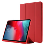 EIDERWOOD iPad Pro 11" (2022 / 2021 / 2020 / 2018) Tri-Fold Kunstskinn Flip Deksel – Rød