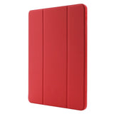 EIDERWOOD iPad Pro 11" (2022 / 2021 / 2020 / 2018) Tri-Fold Kunstskinn Flip Deksel – Rød