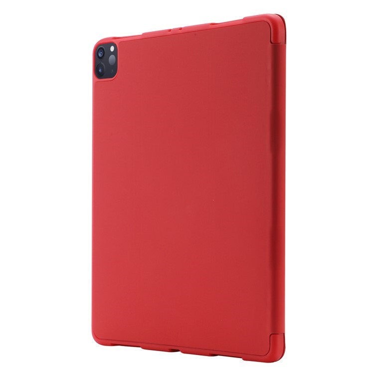 EIDERWOOD iPad Pro 11" (2022 / 2021 / 2020 / 2018) Tri-Fold Kunstskinn Flip Deksel – Rød