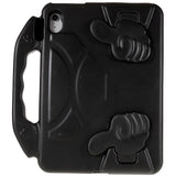 iPad 11" (2025) / iPad 10.9" (2024/2022) Barnedeksel - Thumb Kickstand Bakdeksel - Svart