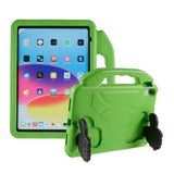 iPad 11" (2025) / iPad 10.9" (2024/2022) Barnedeksel - Thumb Kickstand Bakdeksel - Grønn