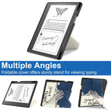 Amazon Kindle Scribe 11th Generation (2022) Origami Skinn Deksel med Penneholder - Katt