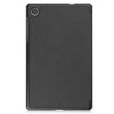 EIDERWOOD Lenovo Tab M8 (4. Gen.) Tri-Fold Kunstskinn Flip Deksel - Svart