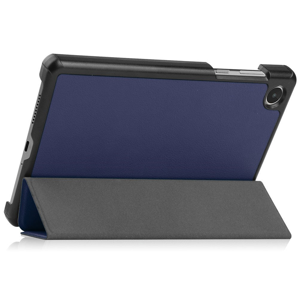 EIDERWOOD Lenovo Tab M8 (4. Gen.) Tri-Fold Kunstskinn Flip Deksel - Blå