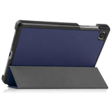 EIDERWOOD Lenovo Tab M8 (4. Gen.) Tri-Fold Kunstskinn Flip Deksel - Blå