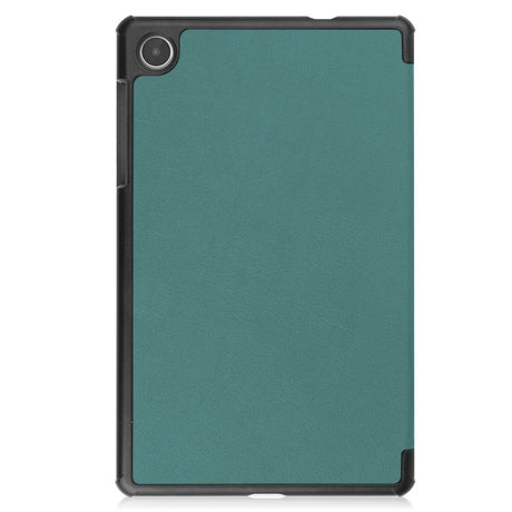 EIDERWOOD Lenovo Tab M8 (4. Gen.) Tri-Fold Kunstskinn Flip Deksel - Grønn