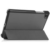 EIDERWOOD Lenovo Tab M8 (4. Gen.) Tri-Fold Kunstskinn Flip Deksel - Grå
