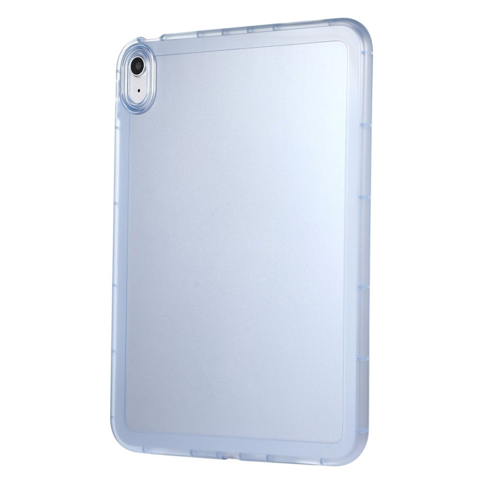 iPad 11" (2025) / iPad 10.9" (2024/2022) Fleksibelt Plast Deksel - Gjennomsiktig / Blå