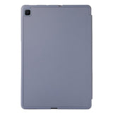 Samsung Galaxy Tab S6 Lite (2020-2024) Magnetisk Tri-Fold Skinn Deksel m. Stativfunksjon - Lilla
