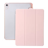 EIDERWOOD iPad 11" (2025) / iPad 10.9" (2024/2022) Tri-Fold Kunst Skinn Deksel med Apple Pencil Holder - Rosa