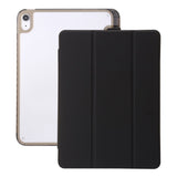 EIDERWOOD iPad 11" (2025) / iPad 10.9" (2024/2022) Tri-Fold Kunst Skinn Deksel med Apple Pencil Holder - Svart