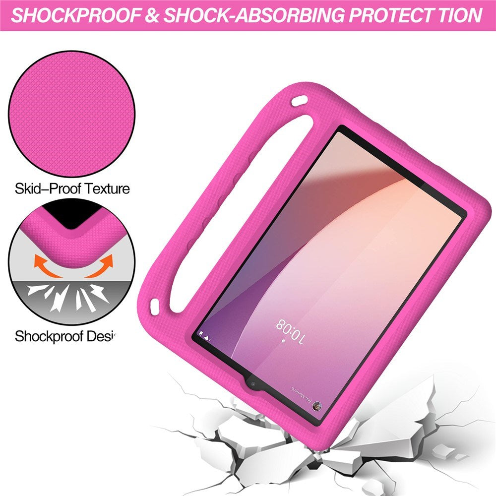 EIDERWOOD Lenovo Tab M8 (4. Gen.) Barn Deksel m. Håndtak & Støttefunksjon - Rosa