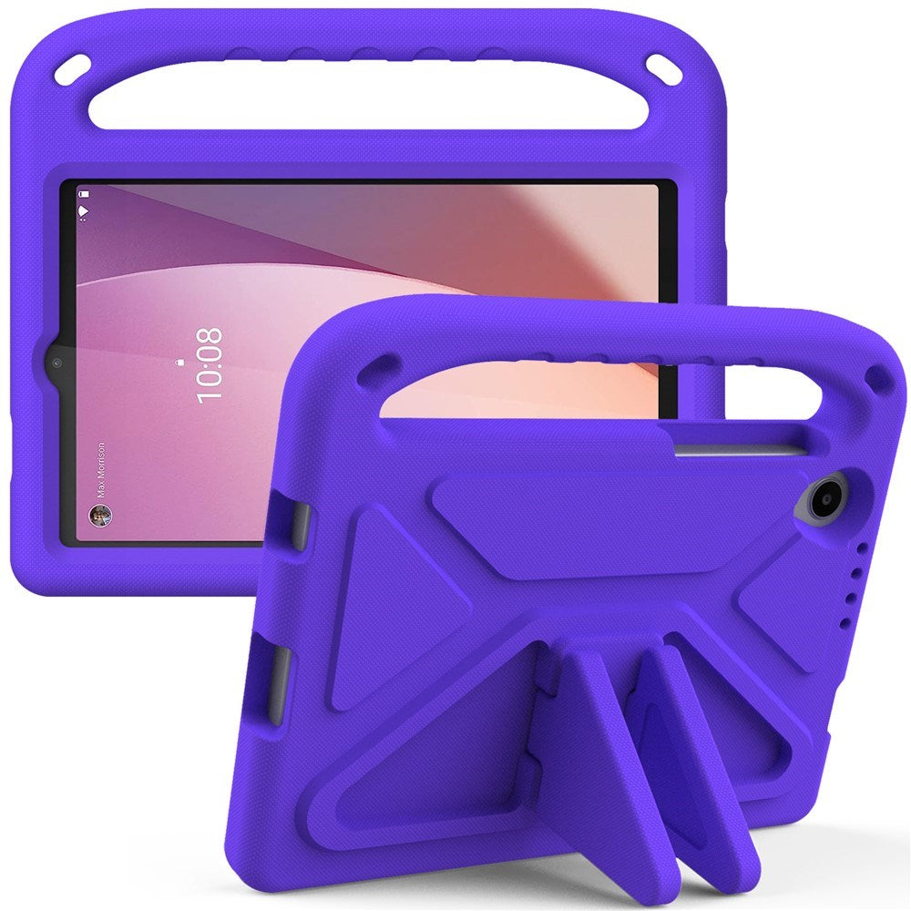 EIDERWOOD Lenovo Tab M8 (4. Gen.) Barn Deksel m. Håndtak & Støttefunksjon - Lilla