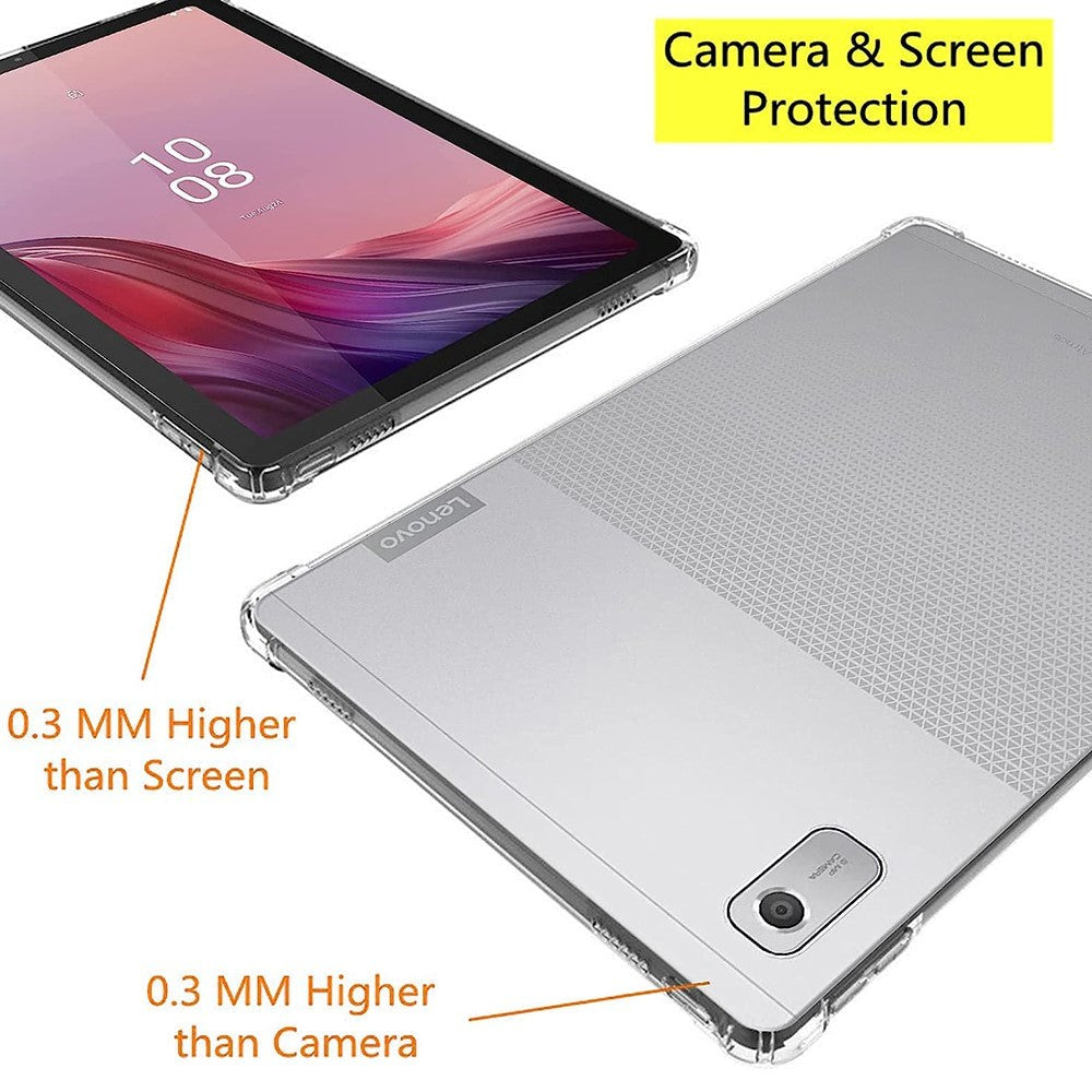 Lenovo Tab M9 Fleksibelt Plast Deksel - Gjennomsiktig