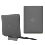 MacBook Air 13 (2013-2017) / (2010-2012) Deksel m. Ståfunksjon - Svart