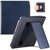 PocketBook Era Leather Flip-deksel med Stativfunksjon, Stropp- og Vekkefunksjon - Blå