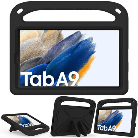 EIDERWOOD Samsung Galaxy Tab A11 / A9  Barnedeksel m. Kickstand - Svart