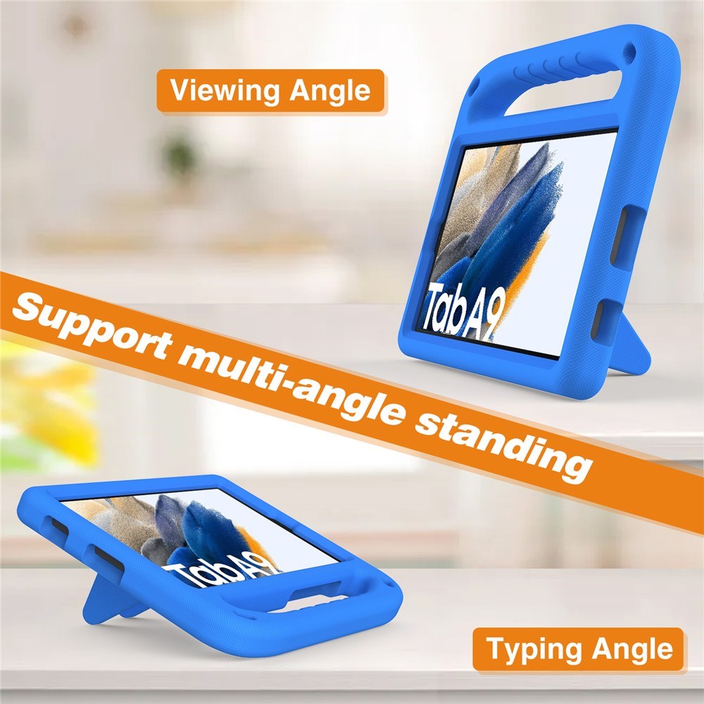 EIDERWOOD Samsung Galaxy Tab A11 / A9  Barnedeksel m. Kickstand - Blå