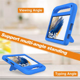 EIDERWOOD Samsung Galaxy Tab A11 / A9  Barnedeksel m. Kickstand - Blå