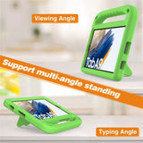 EIDERWOOD Samsung Galaxy Tab A11 / A9  Barnedeksel m. Kickstand - Grønn
