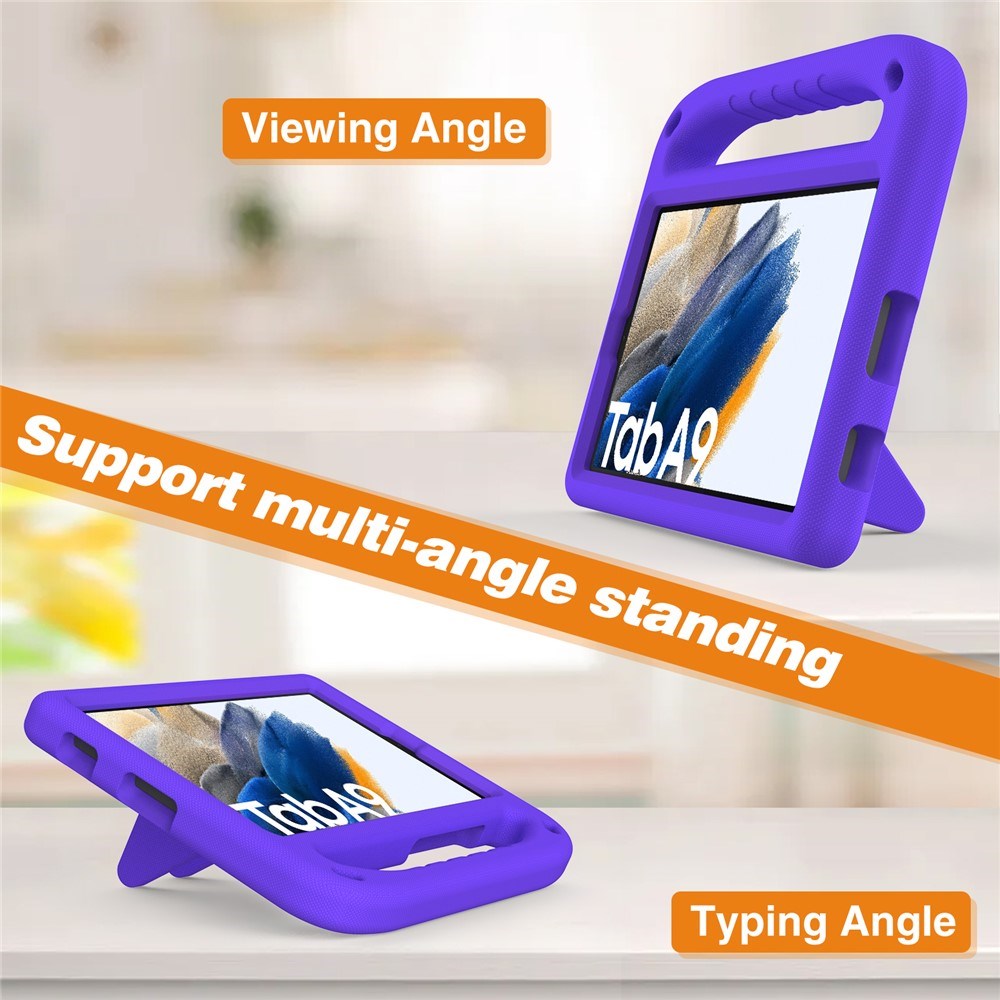 EIDERWOOD Samsung Galaxy Tab A11 / A9  Barnedeksel m. Kickstand - Lilla