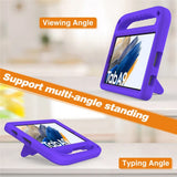 EIDERWOOD Samsung Galaxy Tab A11 / A9  Barnedeksel m. Kickstand - Lilla