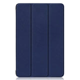 Samsung Galaxy Tab S9 FE+ (Plus) Tri-Fold Skinn Deksel m. Stativfunksjon - Blå