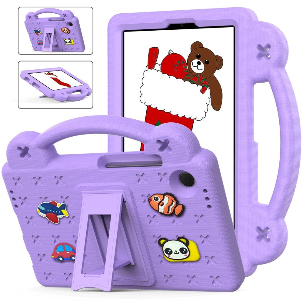 EIDERWOOD Samsung Galaxy Tab A11 / A9  Barnedeksel m. Kickstand - Lilla